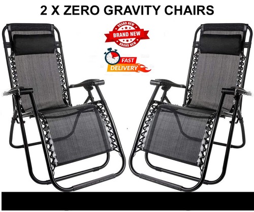 Zero gravity chairs set - zero,
