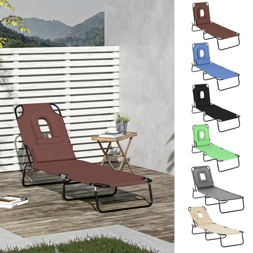 Sun lounger folding recliner - lounger,