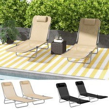 Outdoor Foldable Sun Loungers