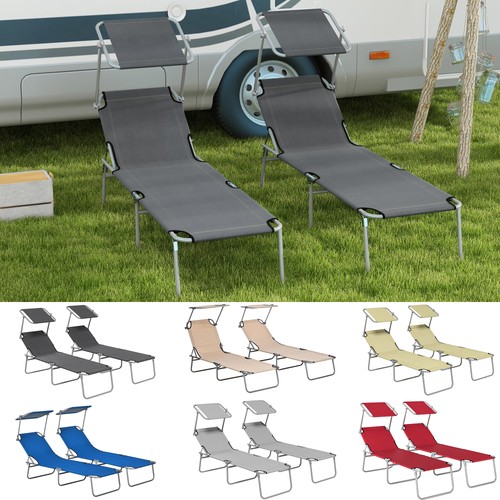 Reclining sun loungers set - reclining, of