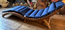 Solid Wood Garden Sun lounger