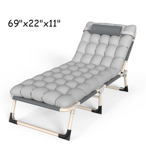Single folding bed sun lounger - folding,
